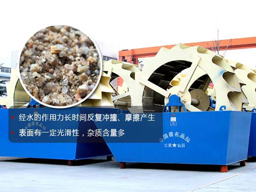 河沙洗砂機優(yōu)勢介紹