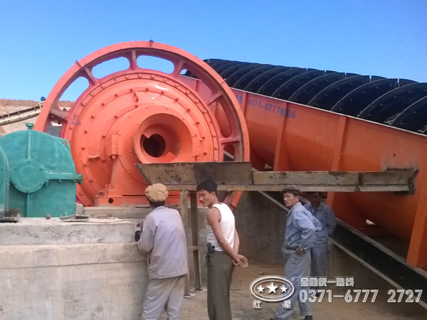 洗礦現(xiàn)場(chǎng)