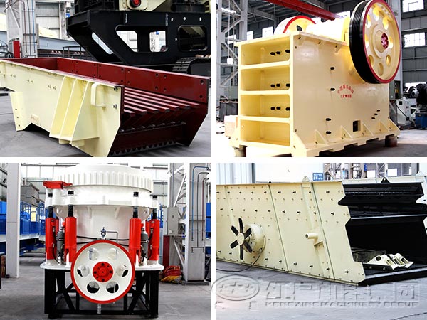 花崗巖破碎生產(chǎn)線