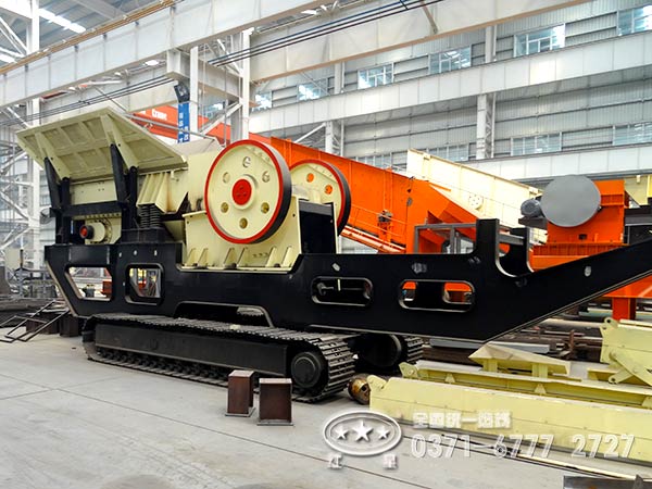 紅星履帶式顎破+反擊破移動(dòng)破碎機(jī)廠家價(jià)格 紅星履帶式顎破+反擊破移動(dòng)破碎機(jī)廠家價(jià)格