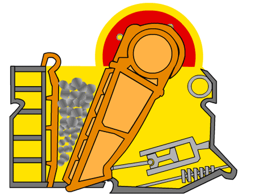 顎式破碎機(jī)的破碎原理 顎式破碎機(jī)的破碎原理