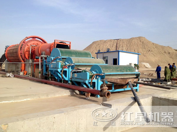 磁選現(xiàn)場(chǎng)