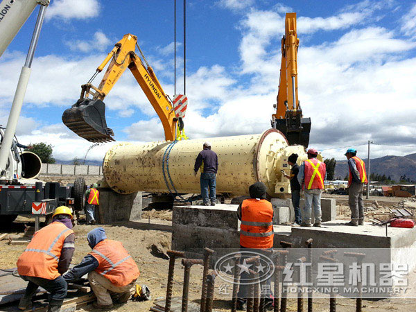 磁鐵礦選礦生產(chǎn)線安裝現(xiàn)場 磁鐵礦選礦生產(chǎn)線安裝現(xiàn)場