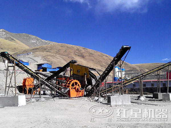 制砂現(xiàn)場(chǎng)