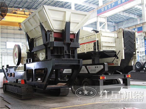 兩種不同機型的車載破碎一體機