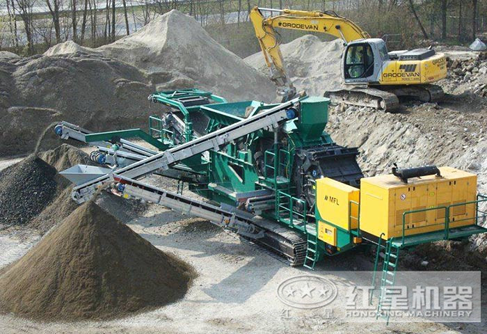 移動碎石機(jī)——雖體型不大，但胃口不小，時(shí)產(chǎn)600噸也不在話下