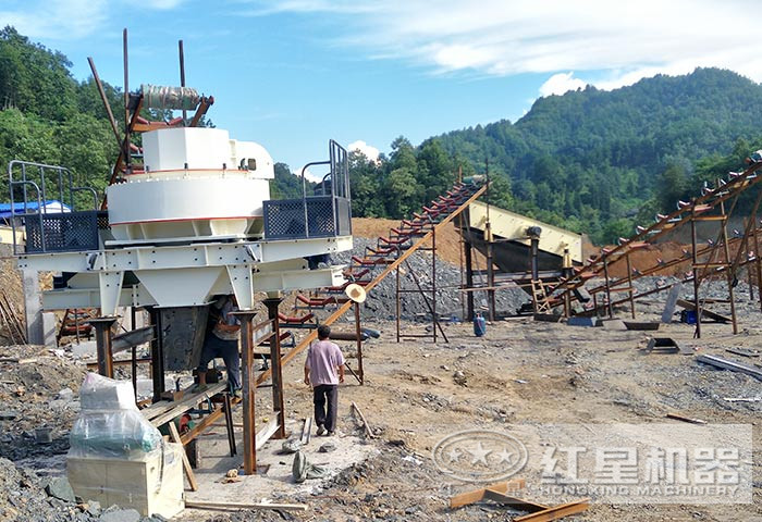 重慶又新建一座砂石場(chǎng)，看來(lái)2019年制砂機(jī)是停不下步伐了