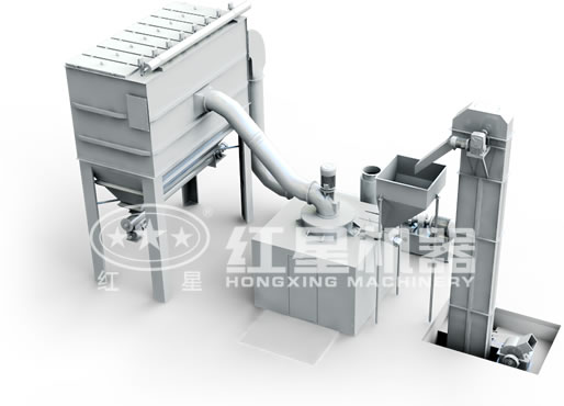 三環(huán)中速微粉磨三維圖 三環(huán)中速微粉磨三維圖