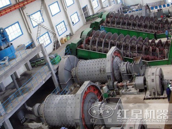 螺旋分級(jí)機(jī)與球磨機(jī) 螺旋分級(jí)機(jī)與球磨機(jī)
