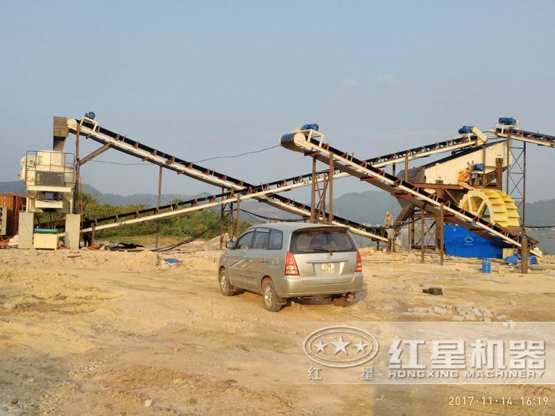 砂石場(chǎng)實(shí)景