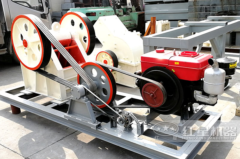 柴油式小型碎石機設備