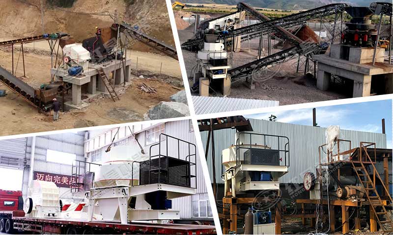 各種不同的制沙生產(chǎn)線配置方案現(xiàn)場 各種不同的制沙生產(chǎn)線配置方案現(xiàn)場