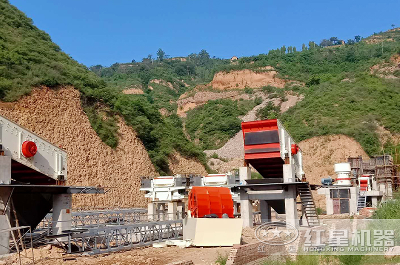 上海顎式制砂機(jī)現(xiàn)場實(shí)拍 上海顎式制砂機(jī)現(xiàn)場實(shí)拍