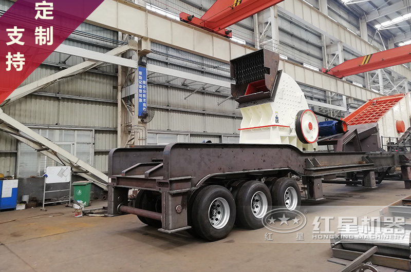 移動式破碎機車間實拍