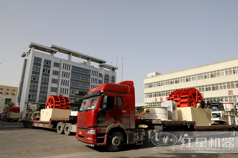 大型洗砂機(jī)發(fā)貨