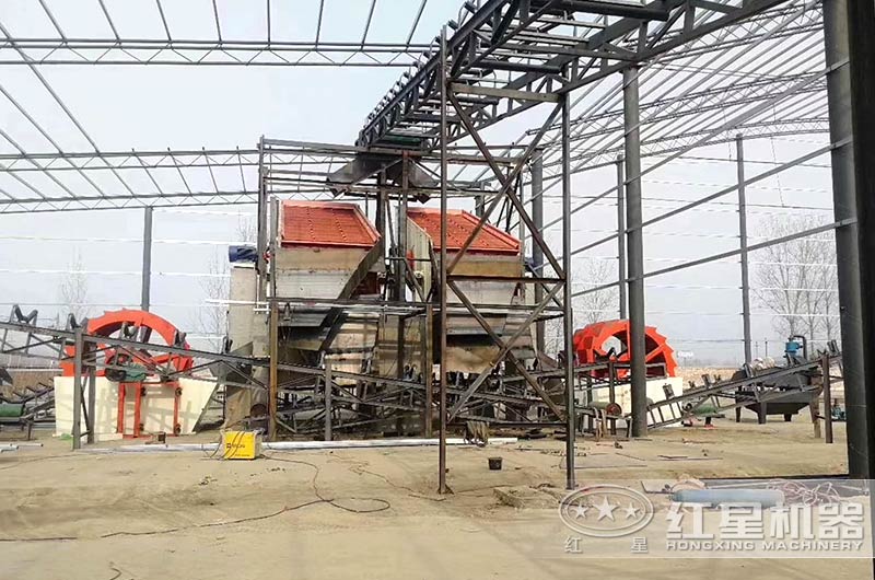 四川涼山時產(chǎn)500噸制沙生產(chǎn)線